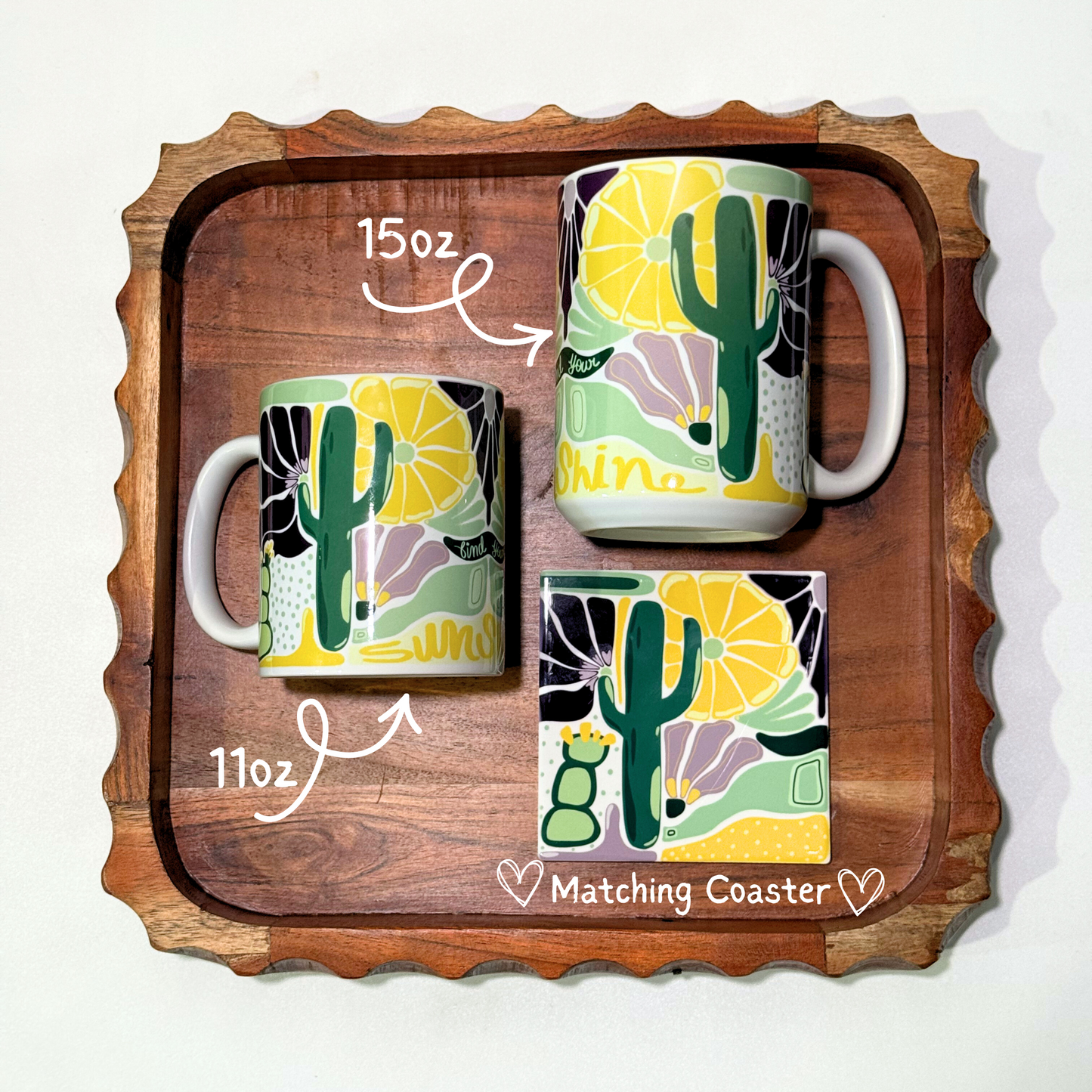 Find Your Sunshine - Daylight - 15oz Ceramic Mug
