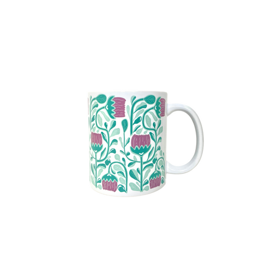Blooming in the Wild - Noon - 11oz Ceramic Mug