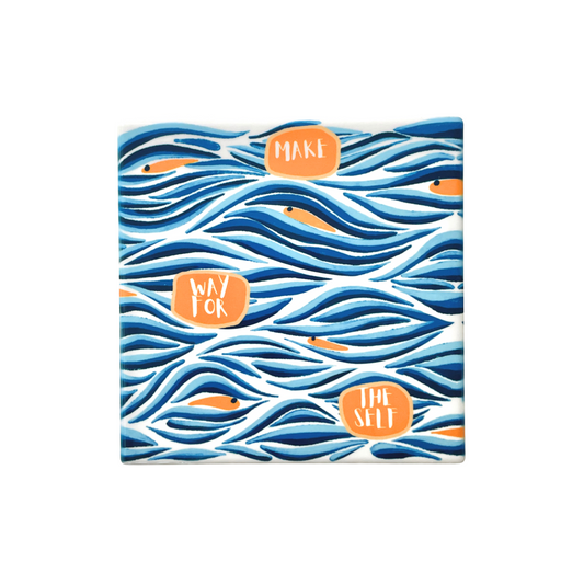 Make Way for the Self - Ceramic Coaster