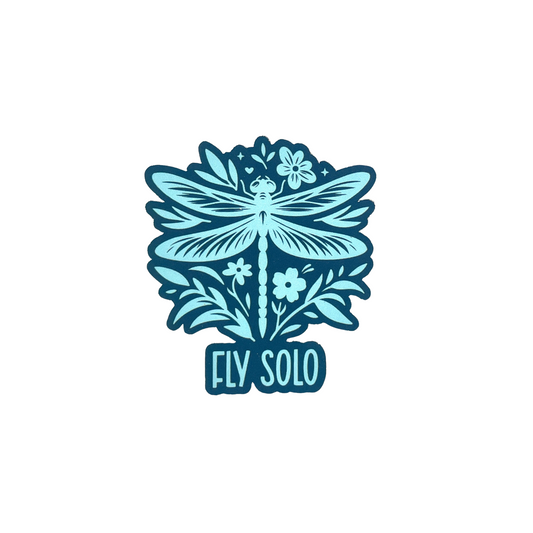 Fly Solo - Vinyl Sticker