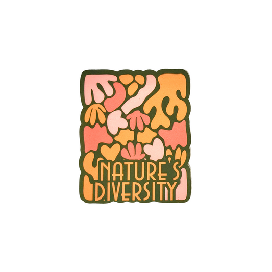 Nature's Diversity - Vinyl Sticker