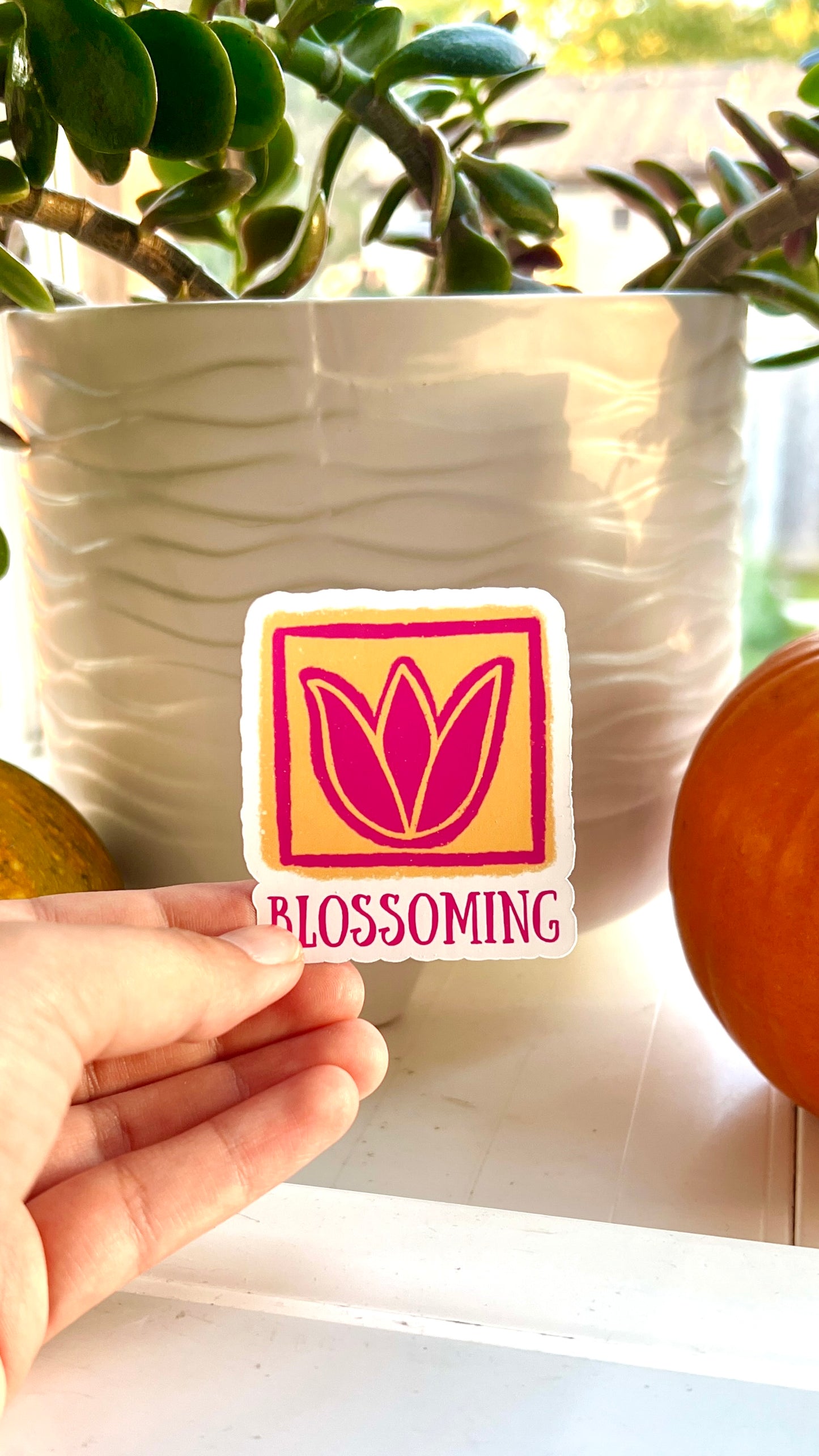 Blossoming - Vinyl Sticker