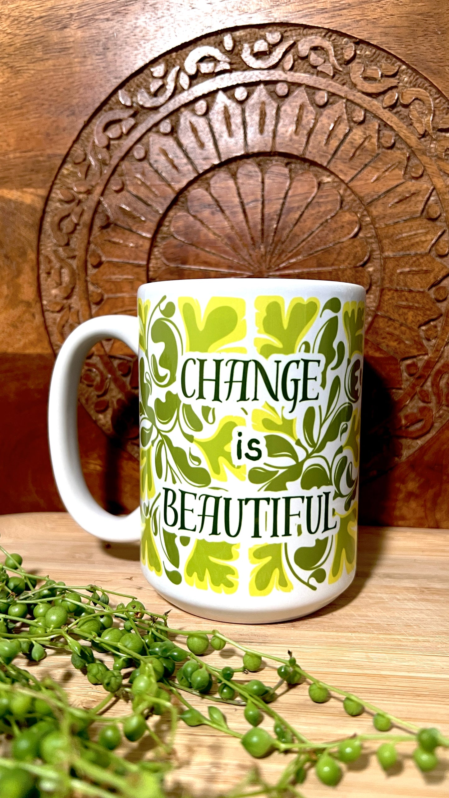 Change is Beautiful - Noon - 15oz Ceramic Mug