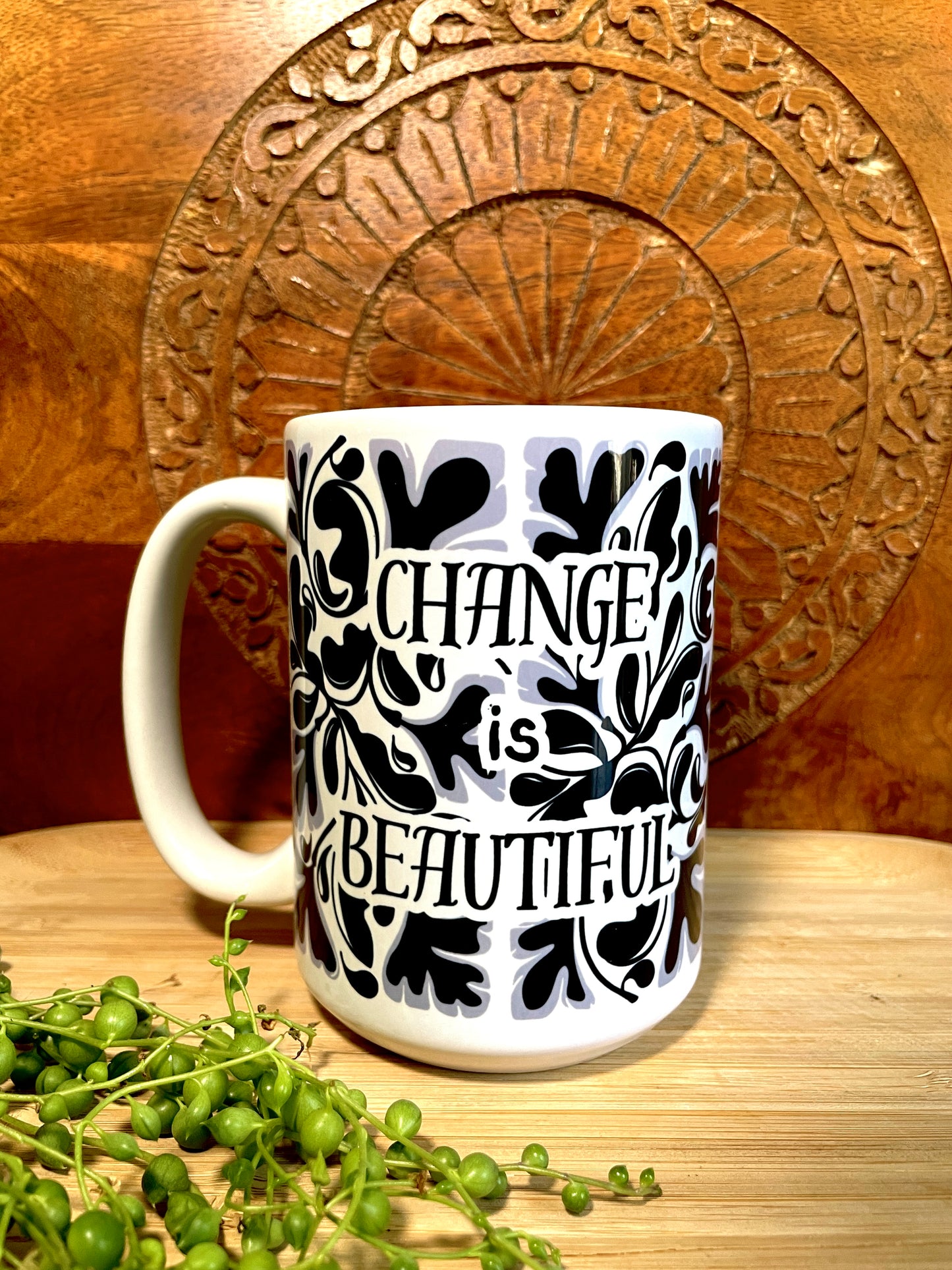 Change is Beautiful - Midnight - 15oz Ceramic Mug
