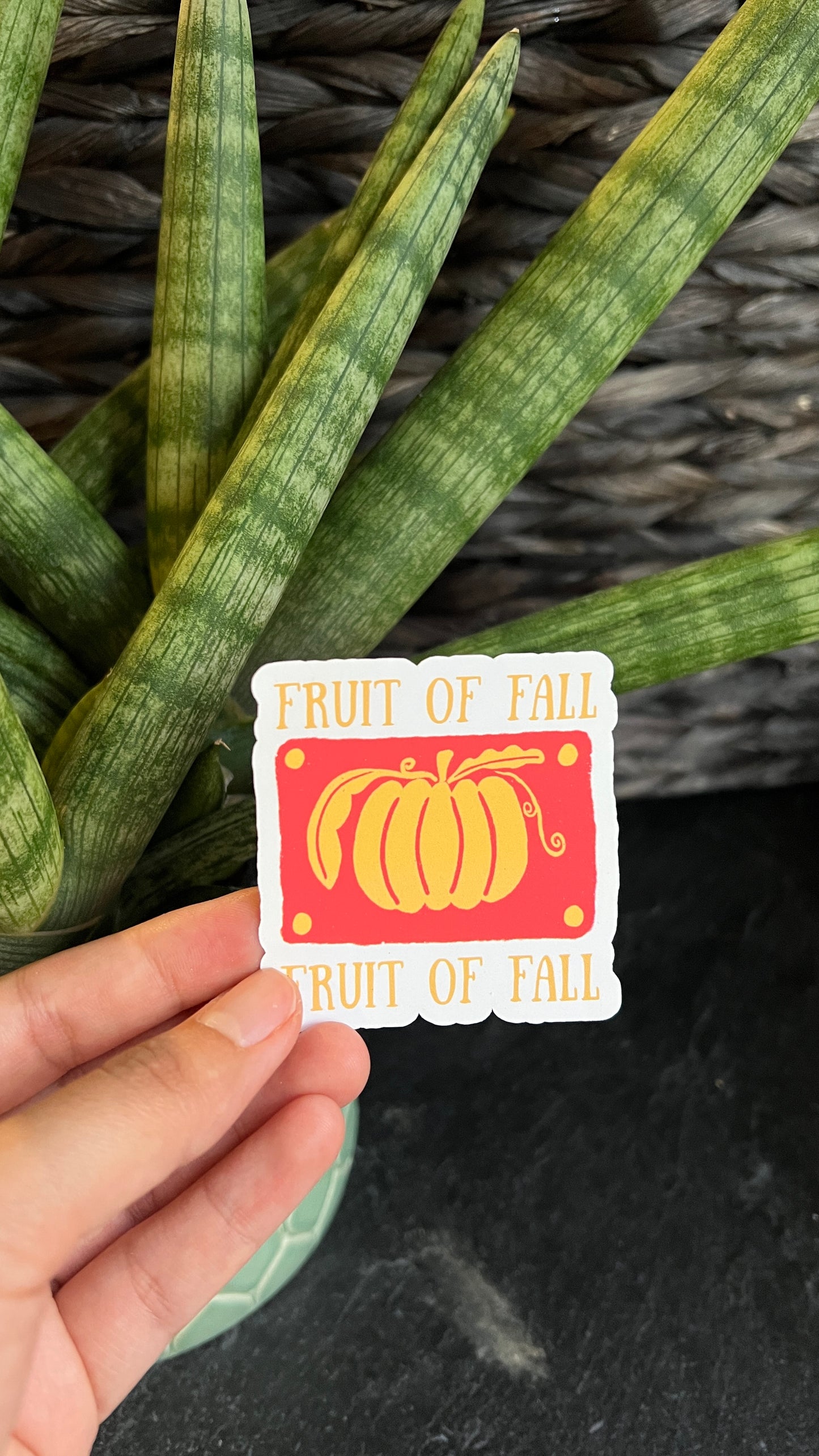 Fruit of Fall - Vinyl Sticker