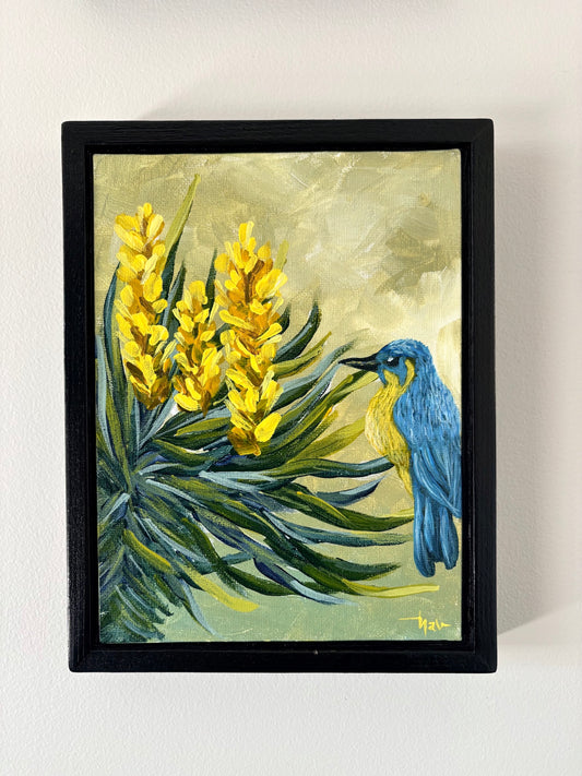 Unheard Conversations - Acrylic Painting
