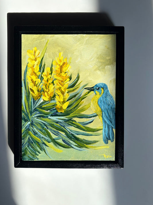 Unheard Conversations - Acrylic Painting