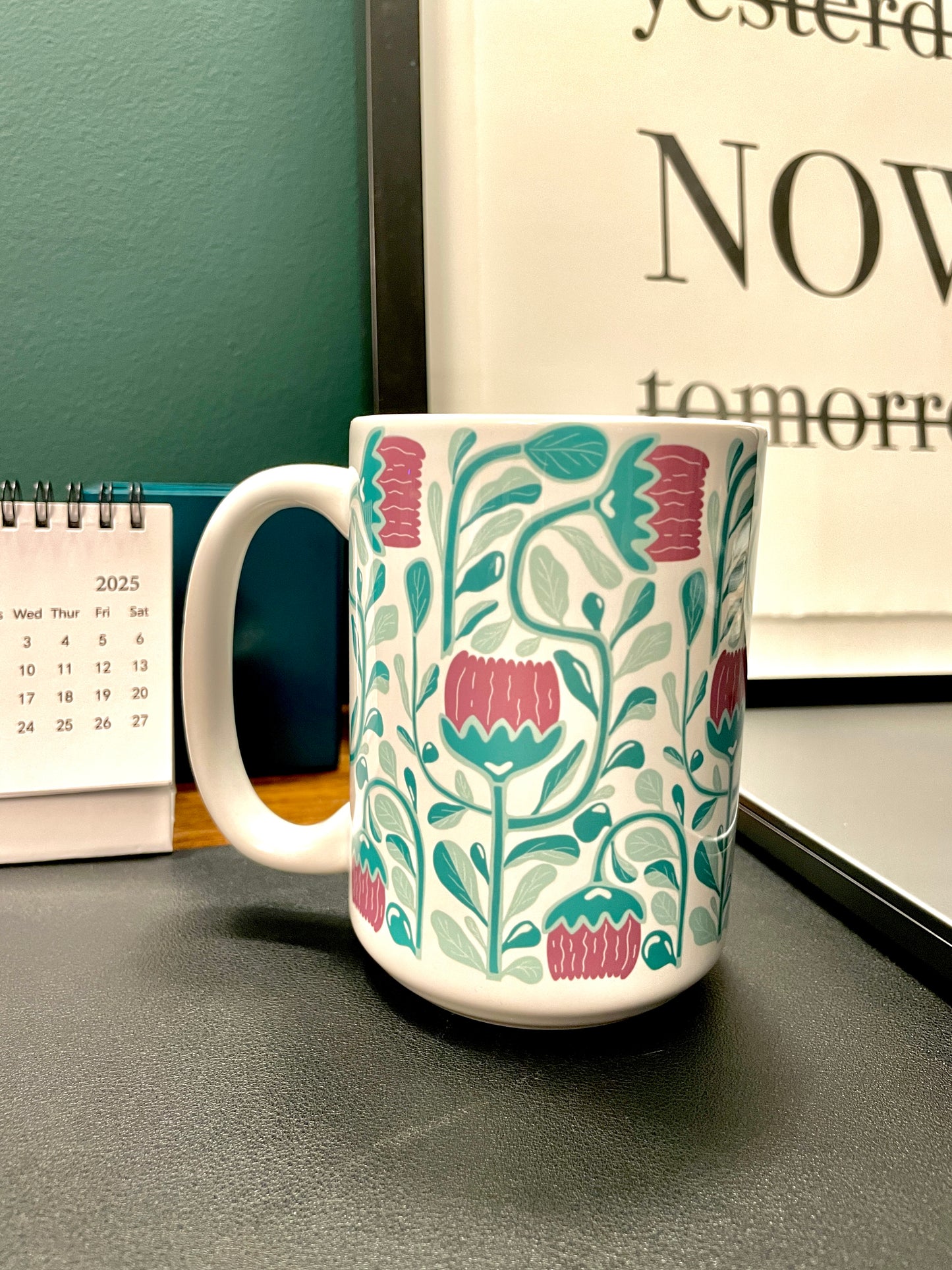 Blooming in the Wild - Noon - 15oz Ceramic Mug