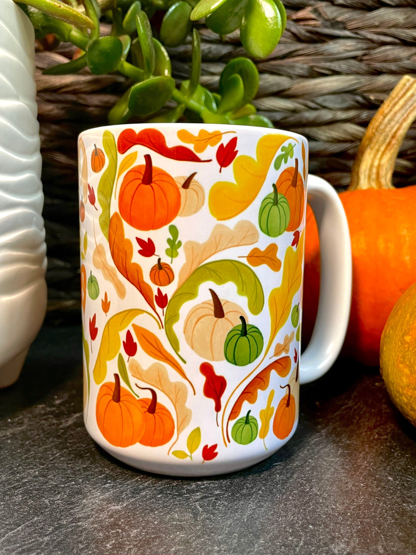 Pumpkin Patch - 15oz Ceramic Mug