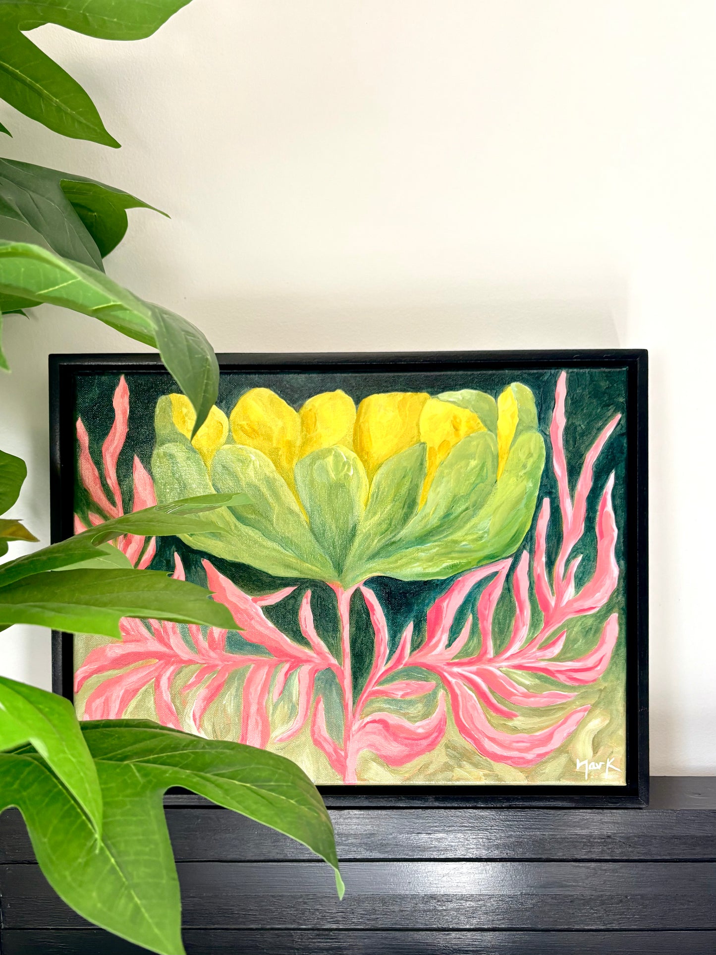 Radiant Self - Acrylic Painting