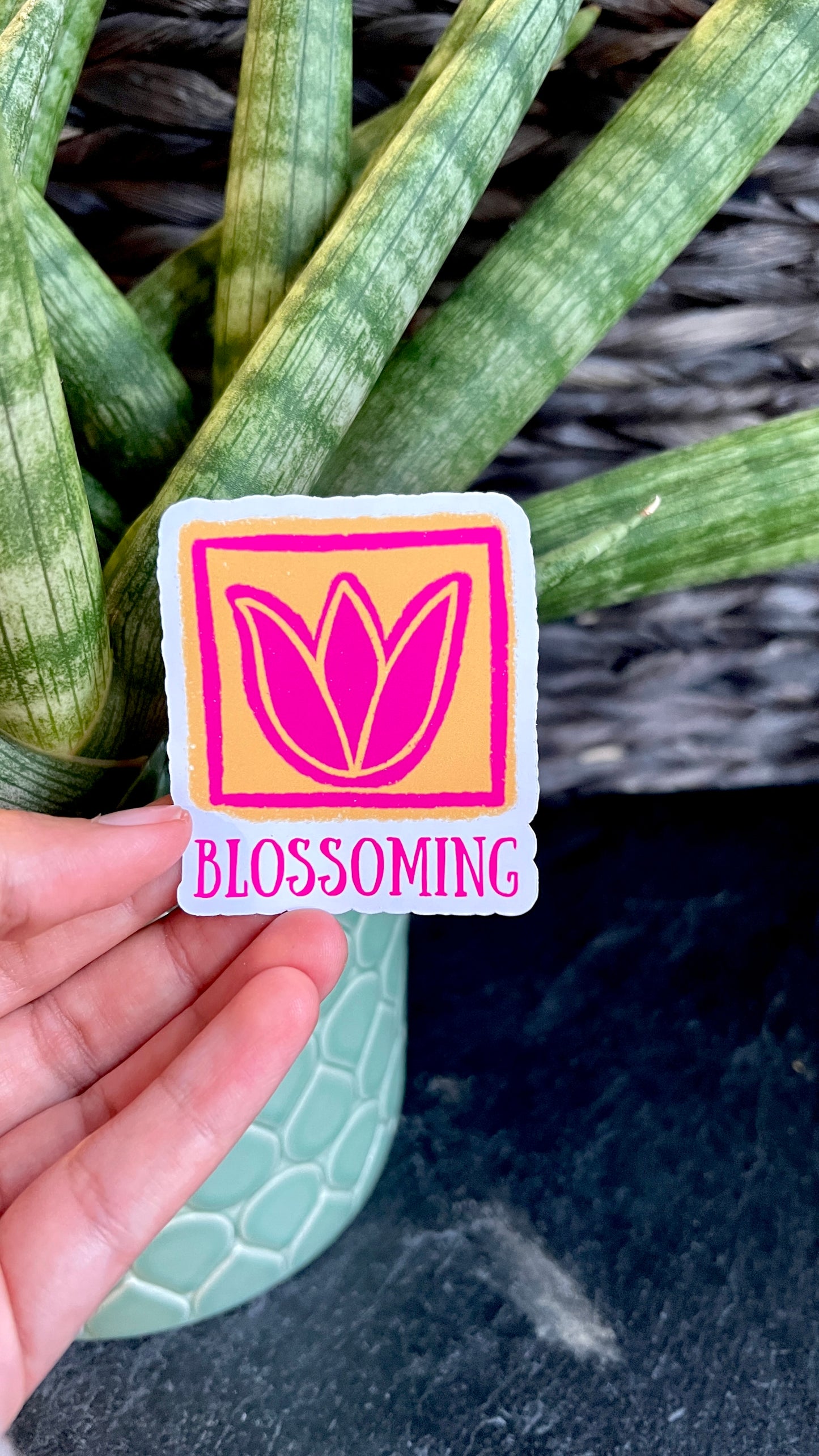 Blossoming - Vinyl Sticker