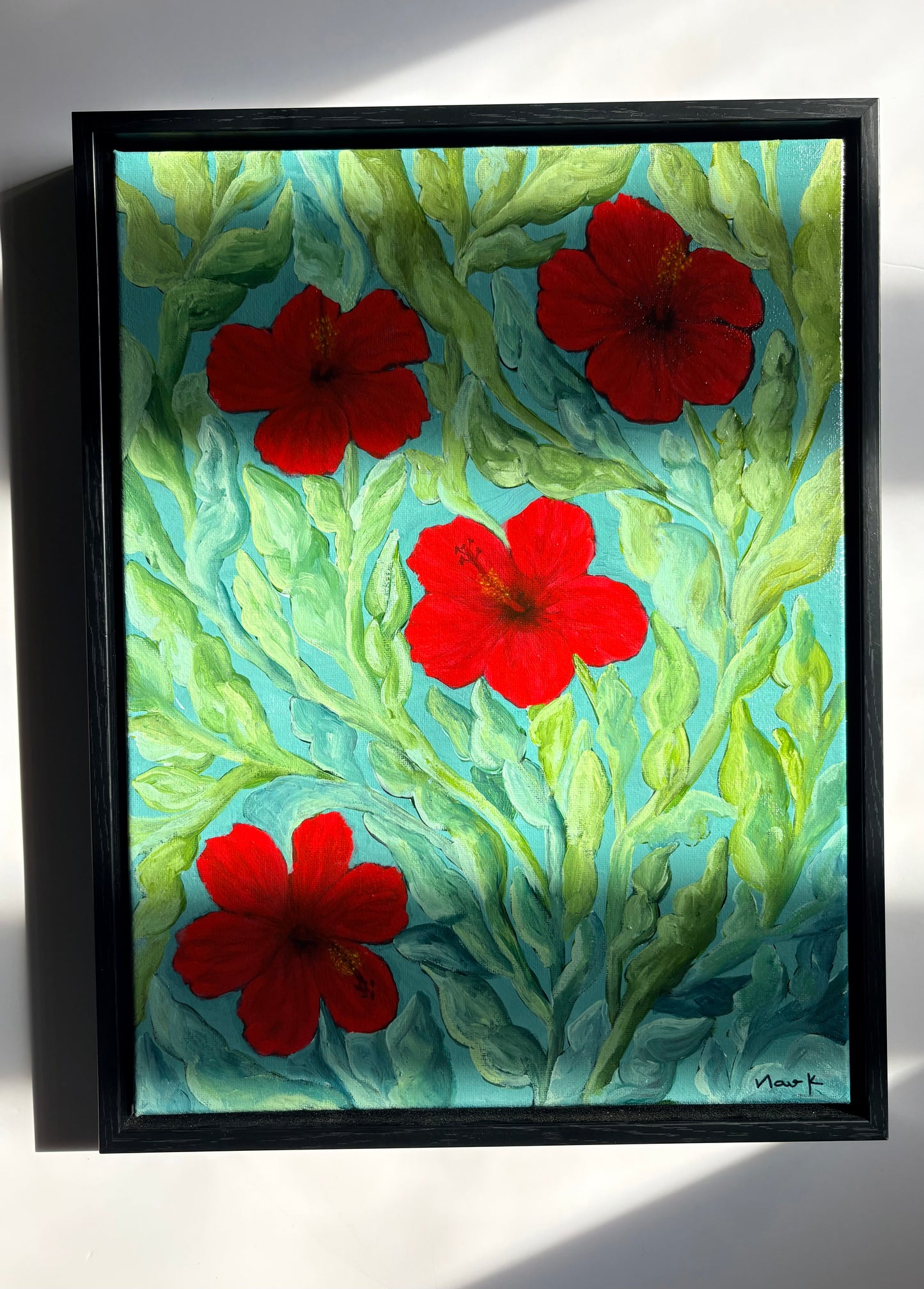 Emit Love if At All - Acrylic Painting