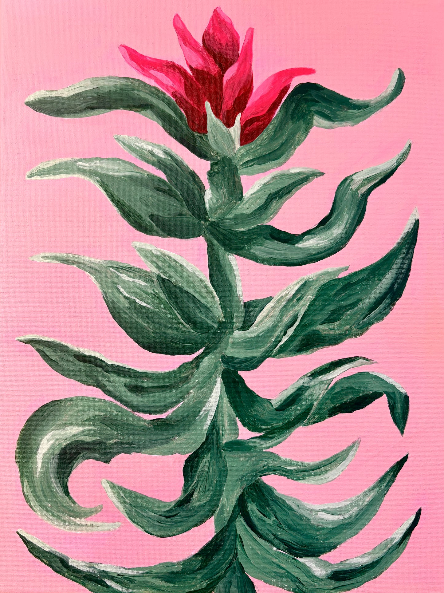 A Mother's Presence - Acrylic Painting
