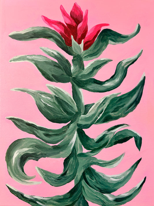 A Mother's Presence - Acrylic Painting