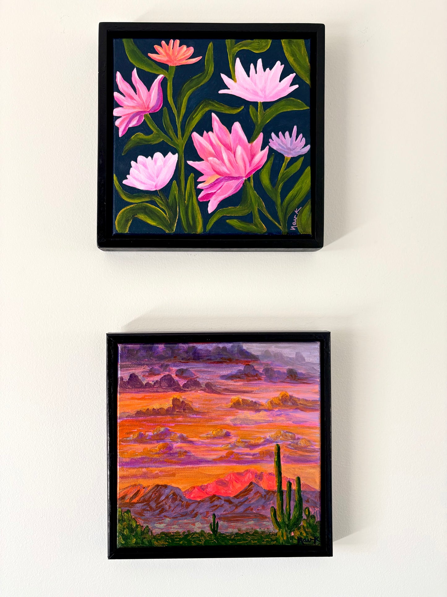 Morning Meditation - Acrylic Painting