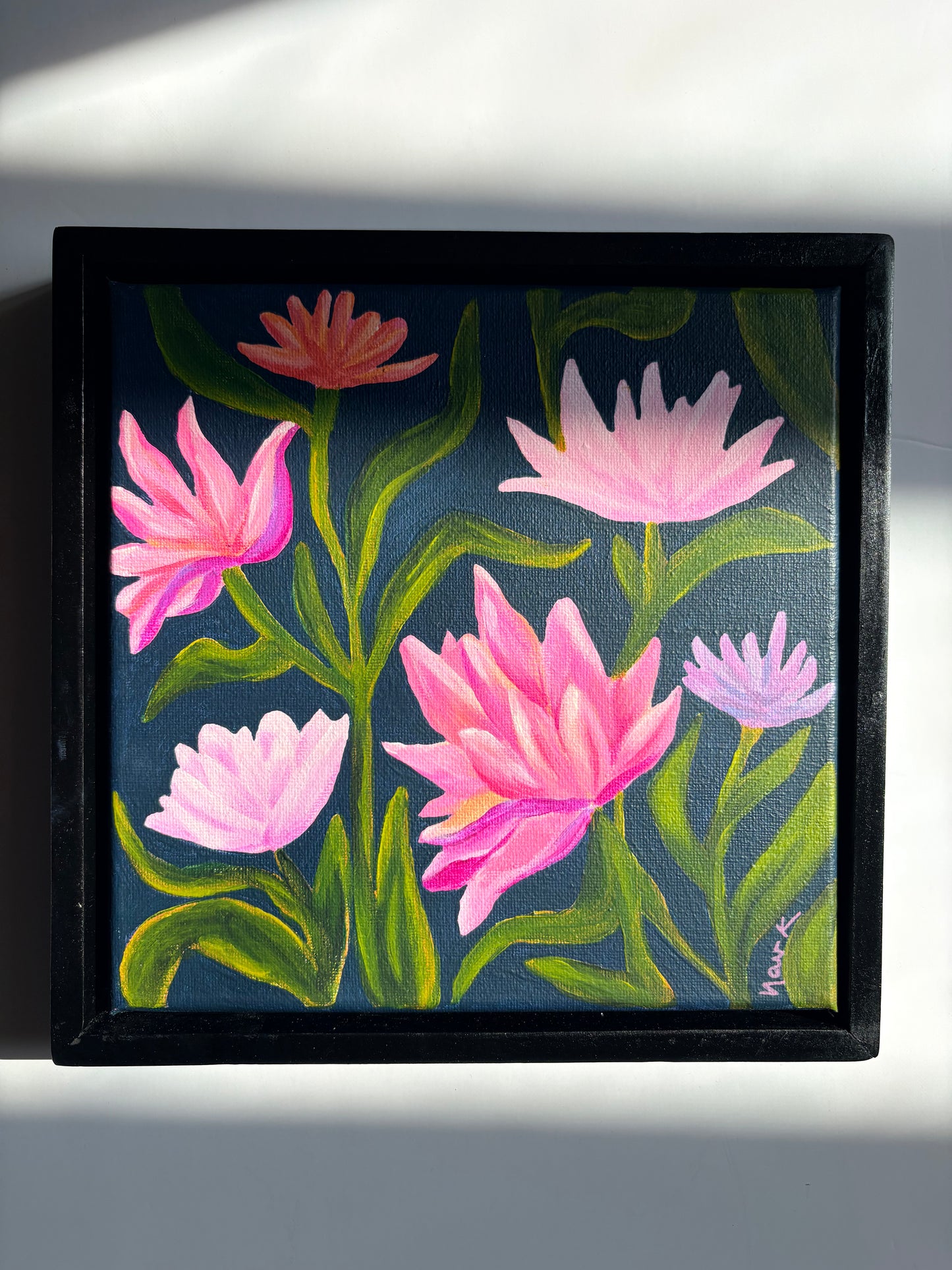 Morning Meditation - Acrylic Painting