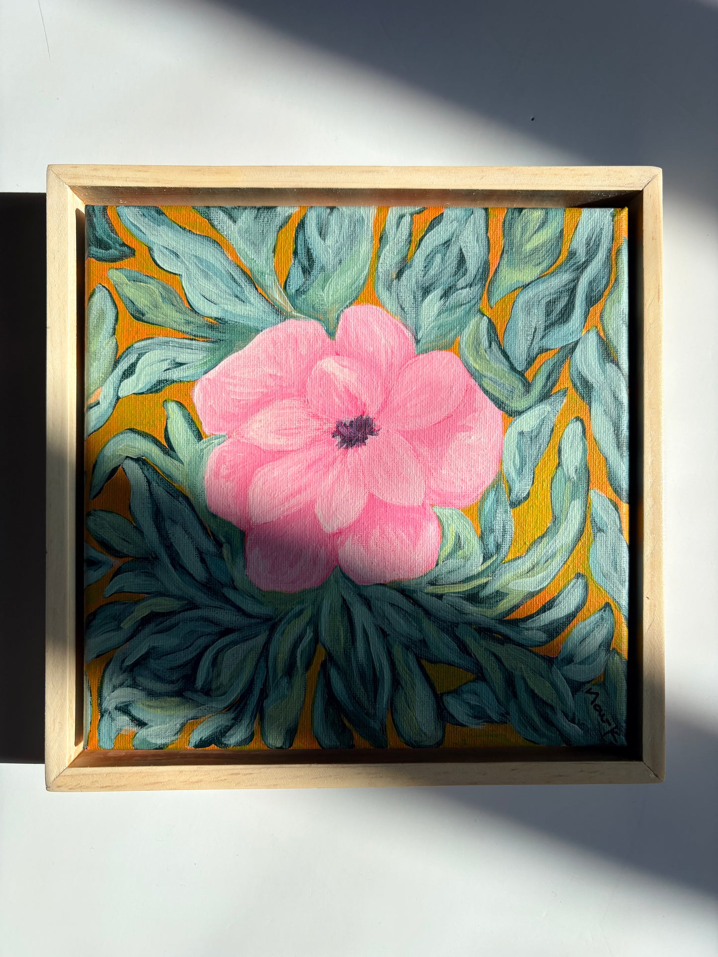 My Afternoon Pause - Acrylic Painting