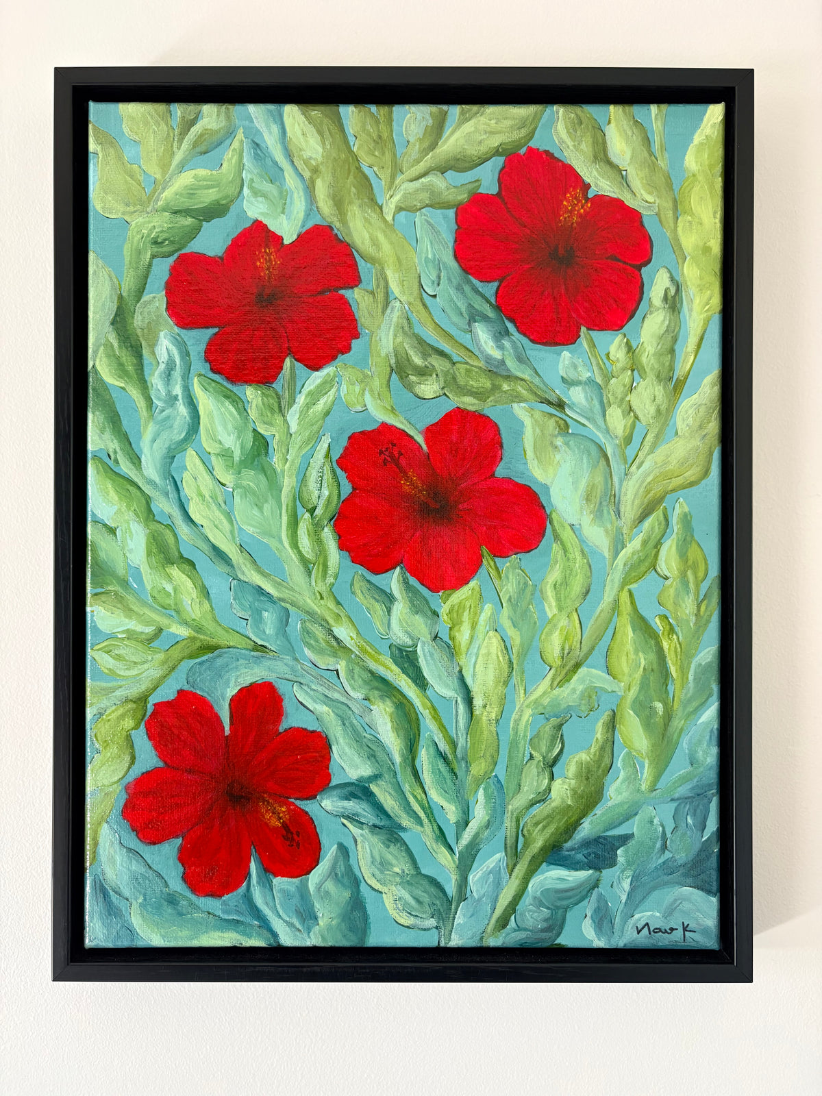 Emit Love if At All - Acrylic Painting