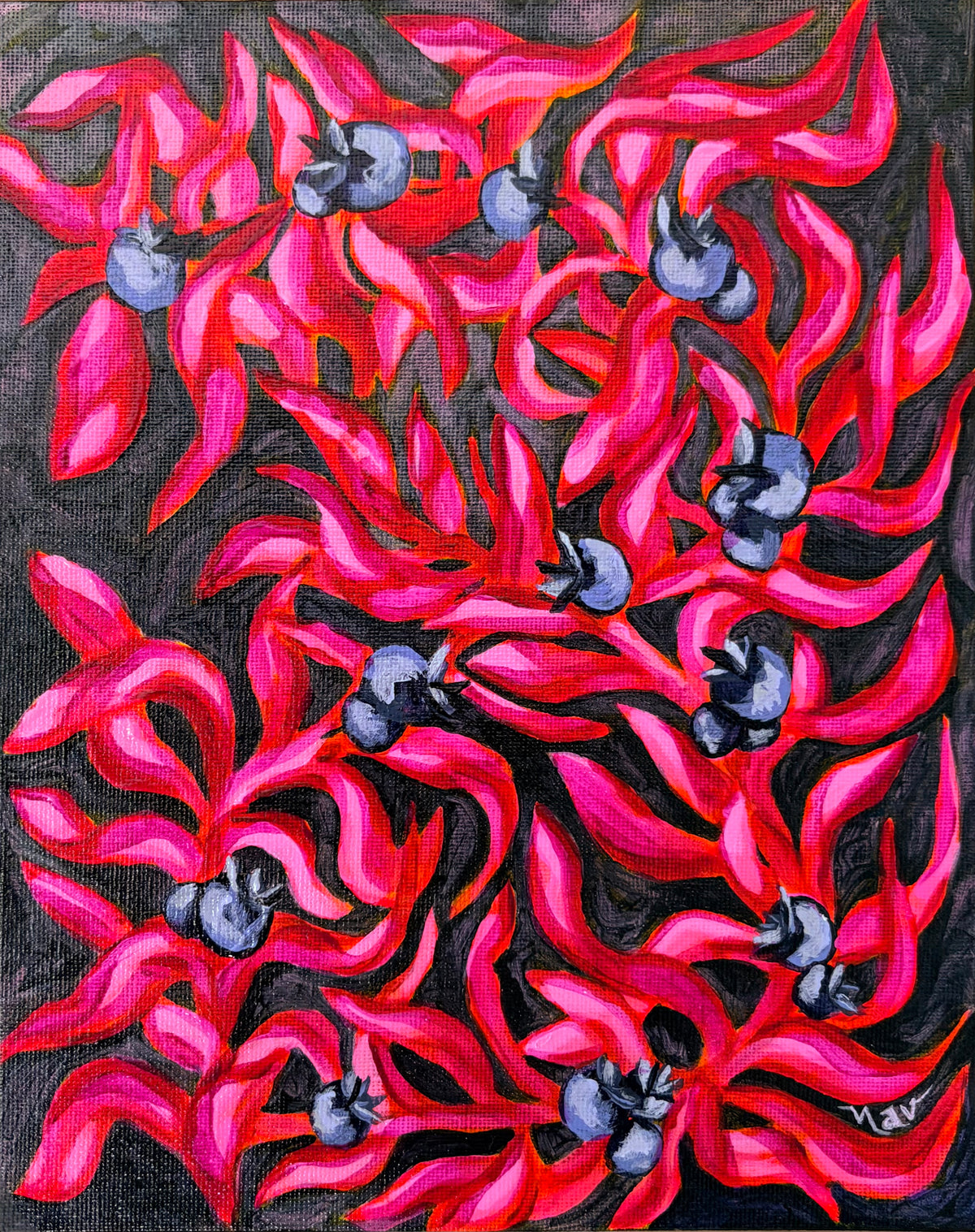 Fruits of Experience - Acrylic Painting