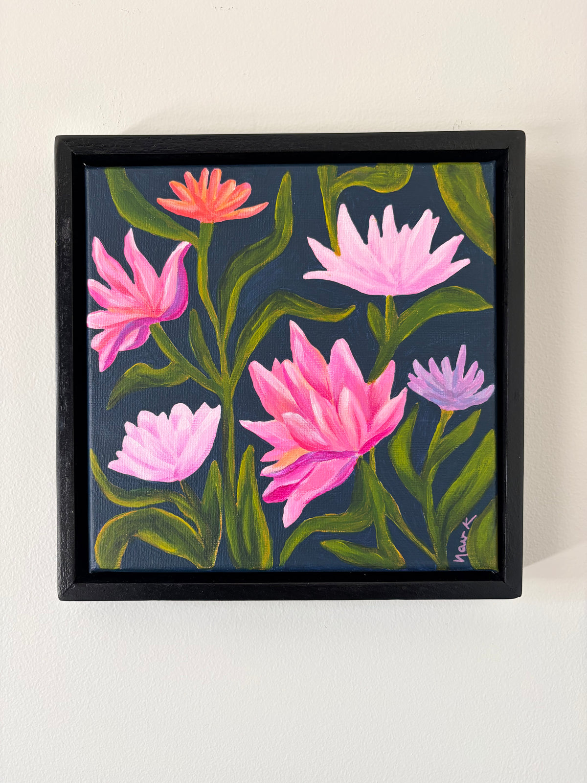 Morning Meditation - Acrylic Painting
