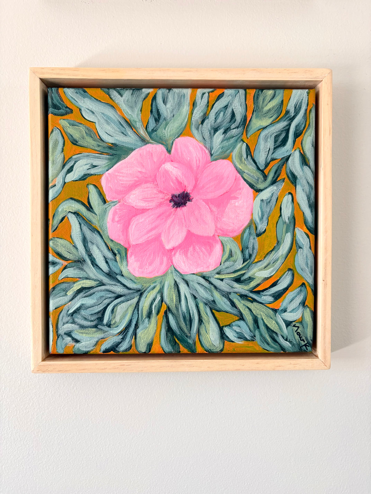 My Afternoon Pause - Acrylic Painting