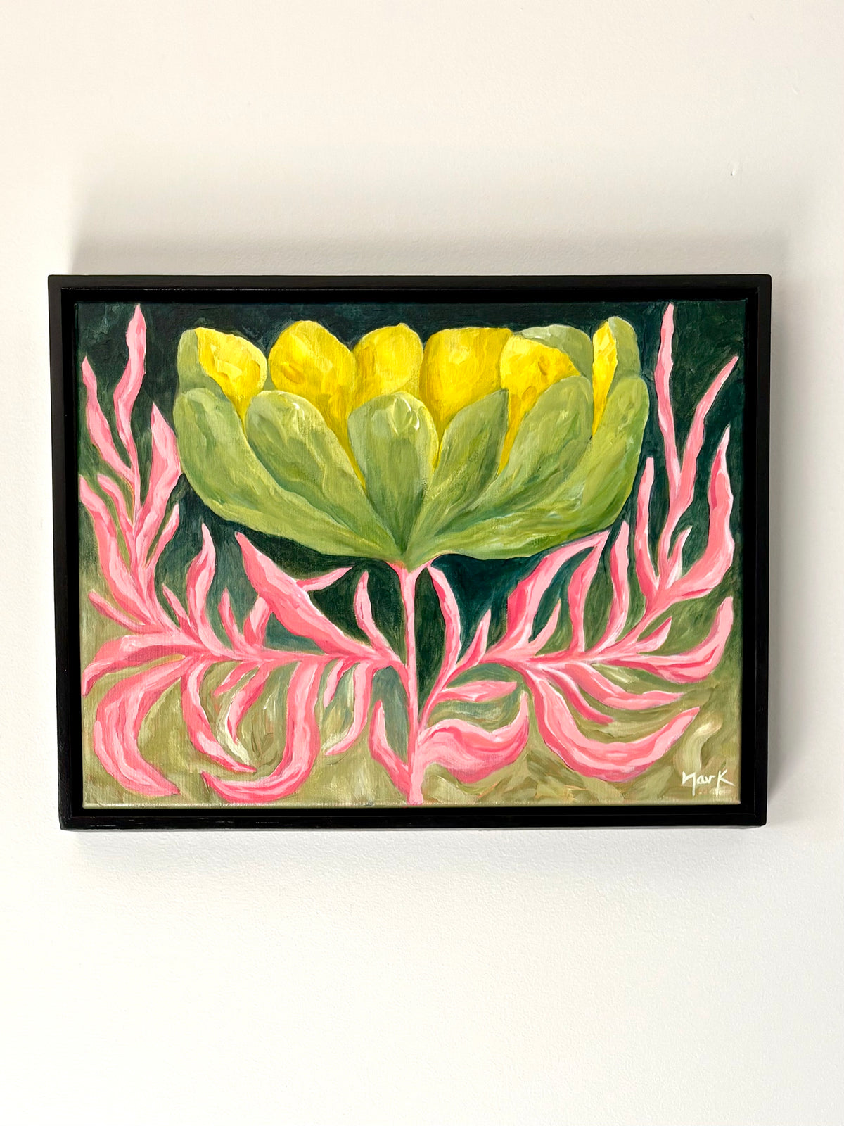 Radiant Self - Acrylic Painting