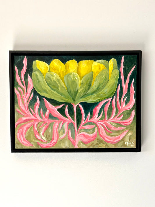 Radiant Self - Acrylic Painting