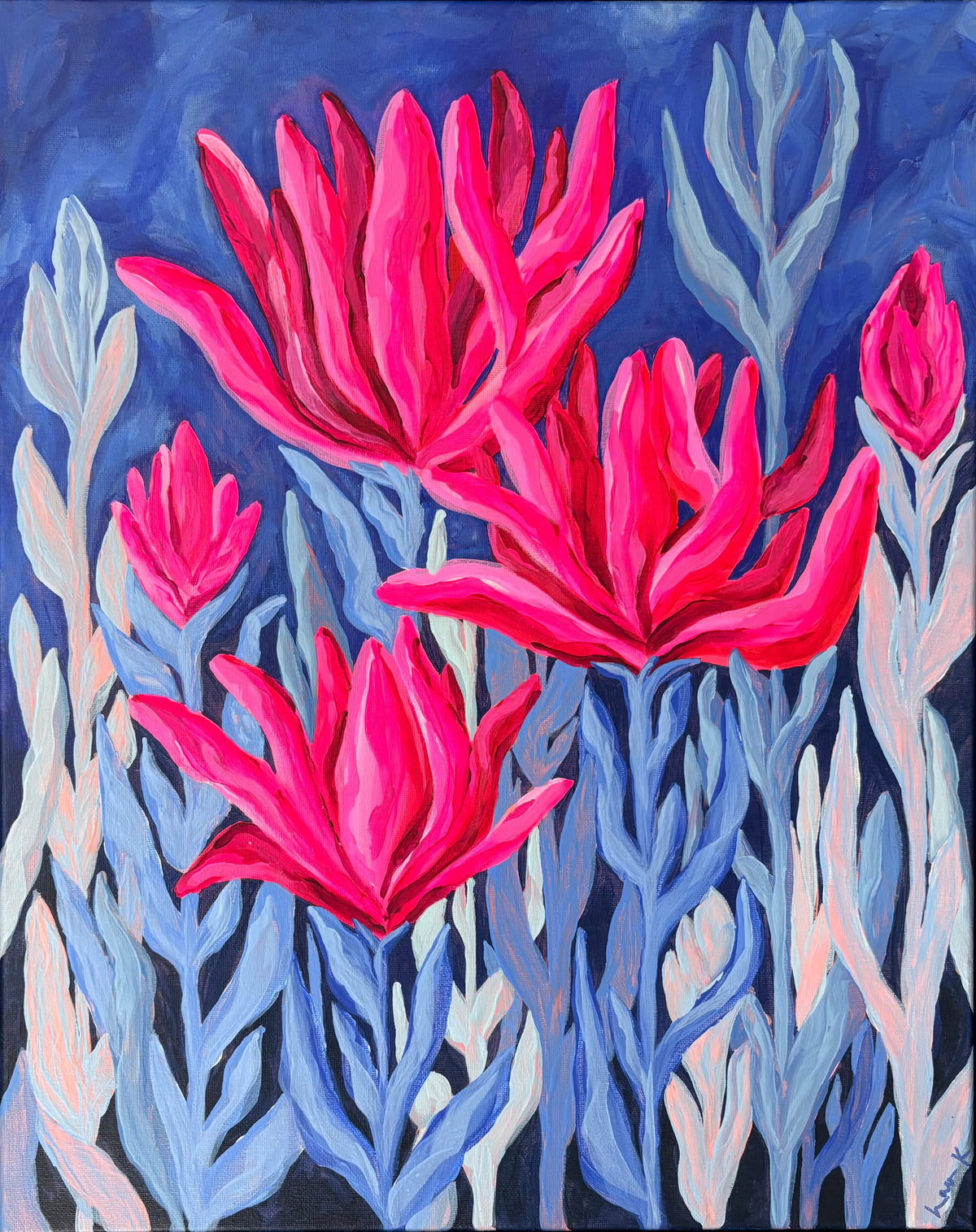 Rising From The Waters - Acrylic Painting
