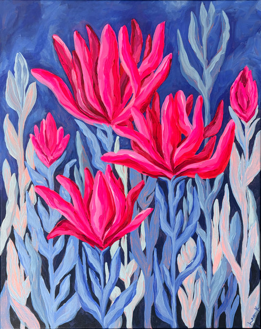 Rising From The Waters - Acrylic Painting