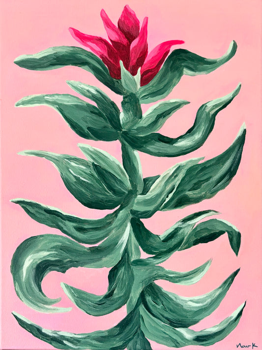 A Mother's Presence - Acrylic Painting