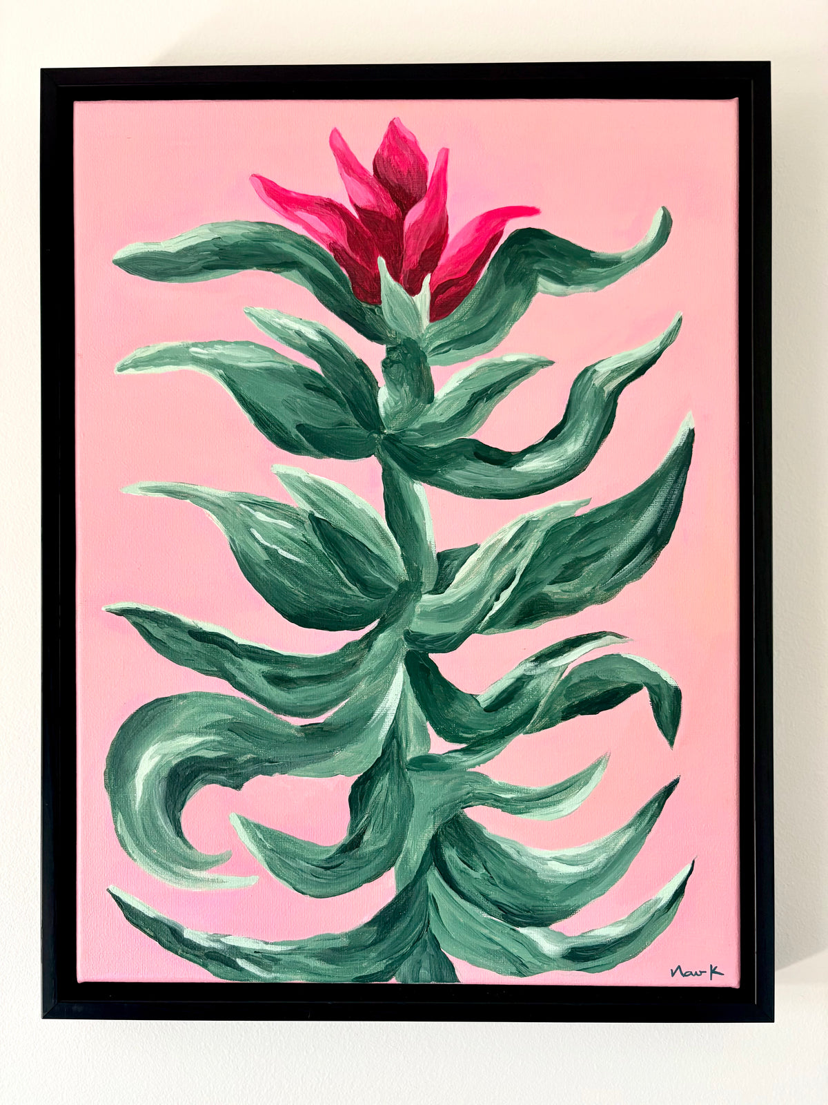 A Mother's Presence - Acrylic Painting