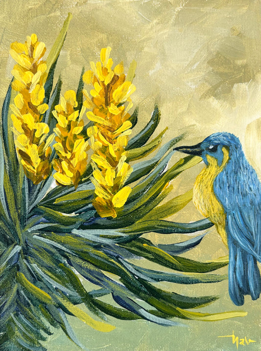 Unheard Conversations - Acrylic Painting