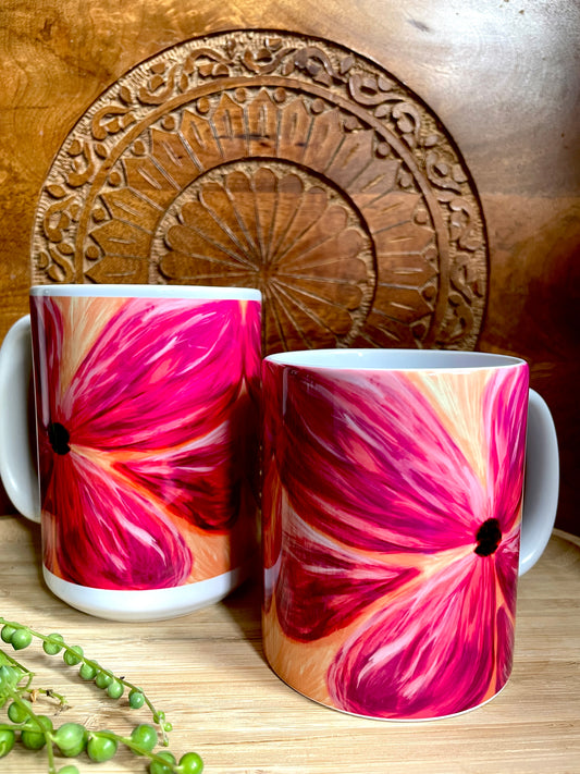 Pink Blossom - 11oz Ceramic Mug