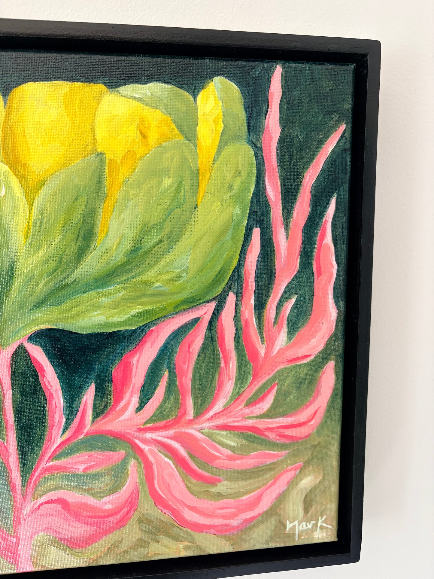 Radiant Self - Acrylic Painting