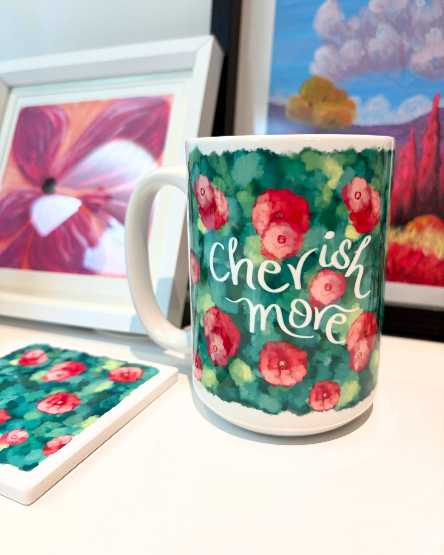 Cherish More - 15oz Ceramic Mug
