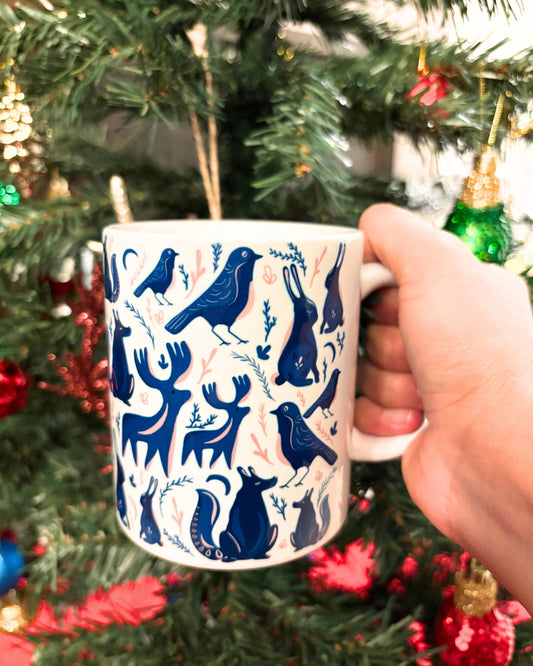 Nordic Animals Wonder - 11oz Ceramic Mug