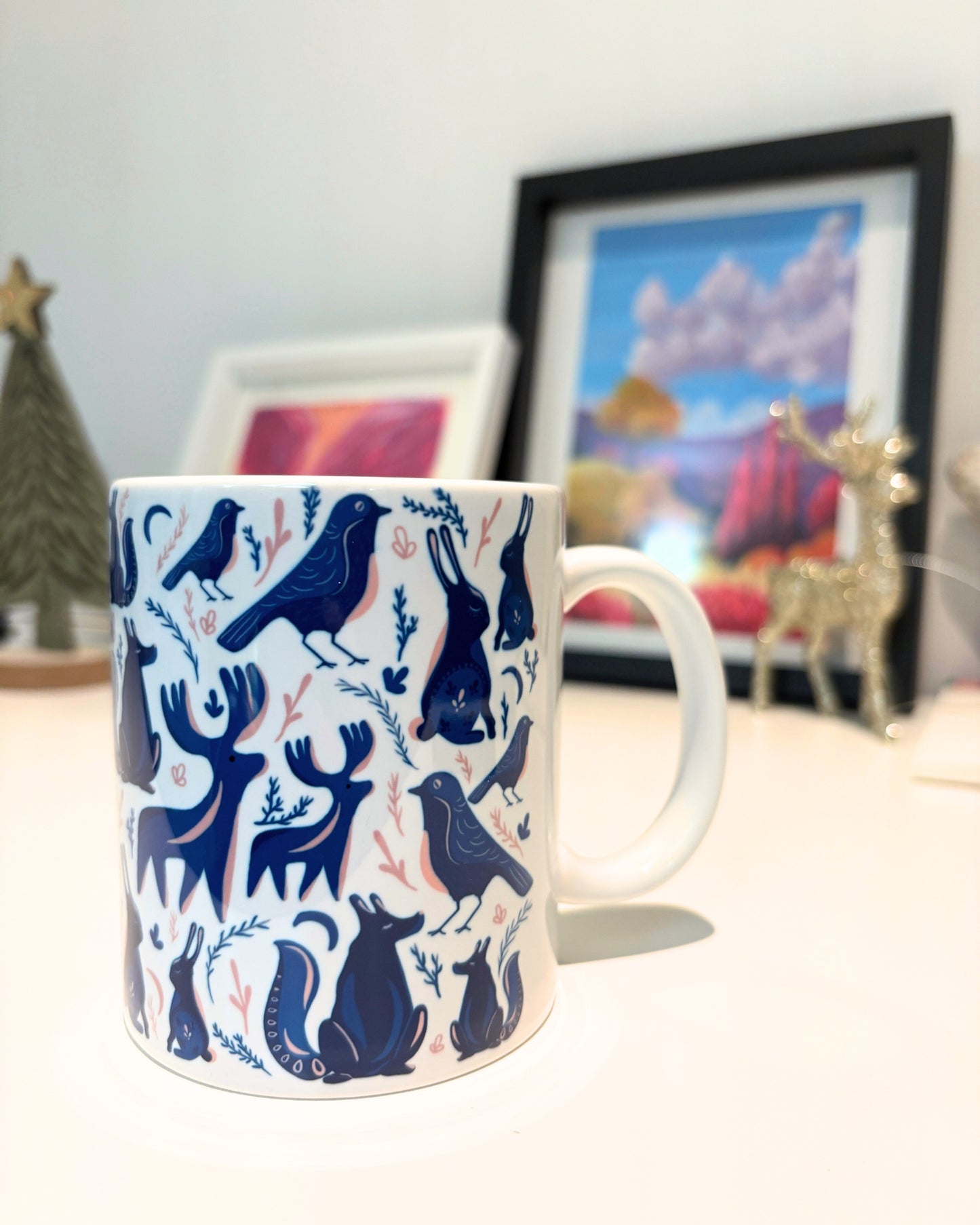 Nordic Animals Wonder - 11oz Ceramic Mug