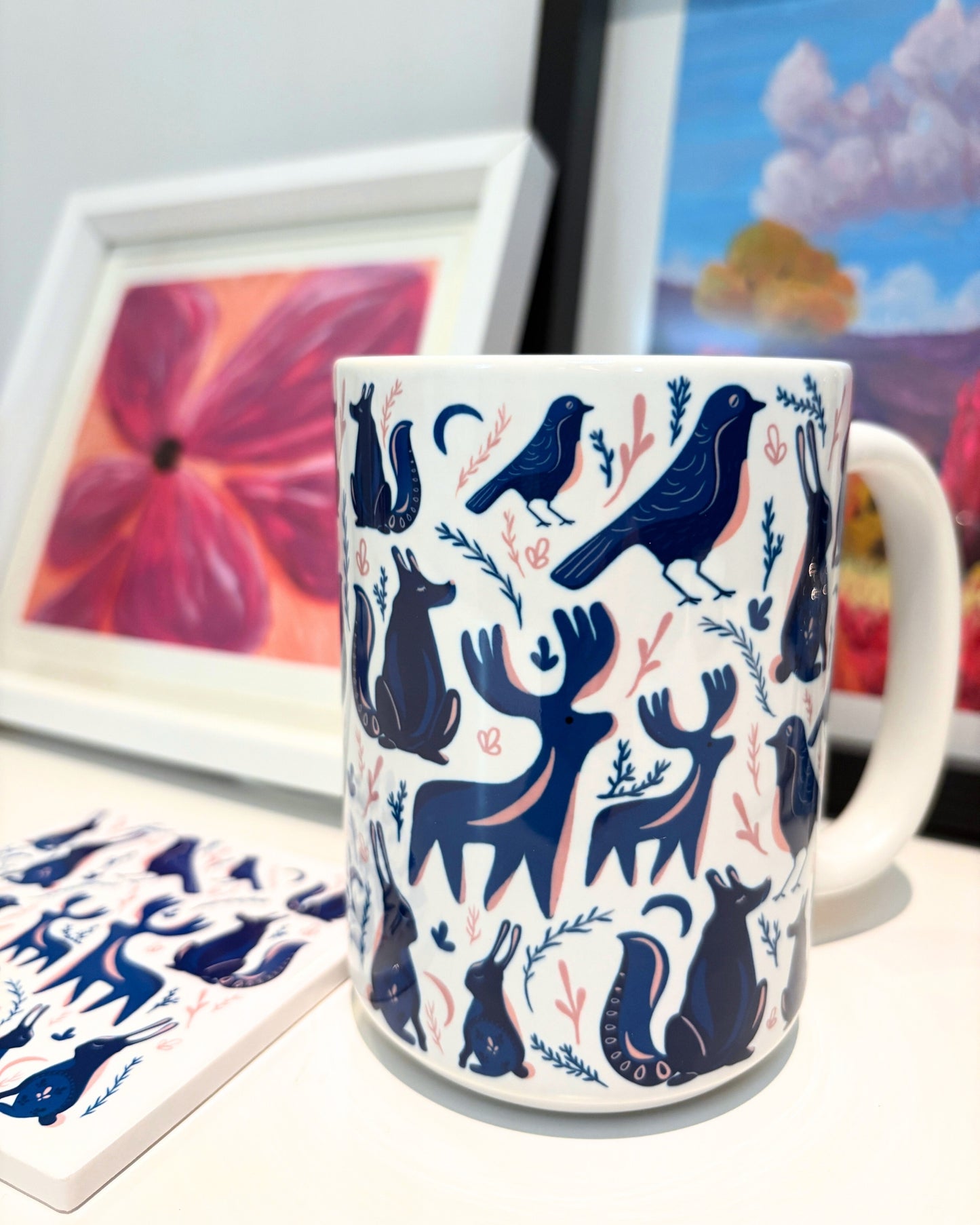 Nordic Animals Wonder - 15oz Ceramic Mug