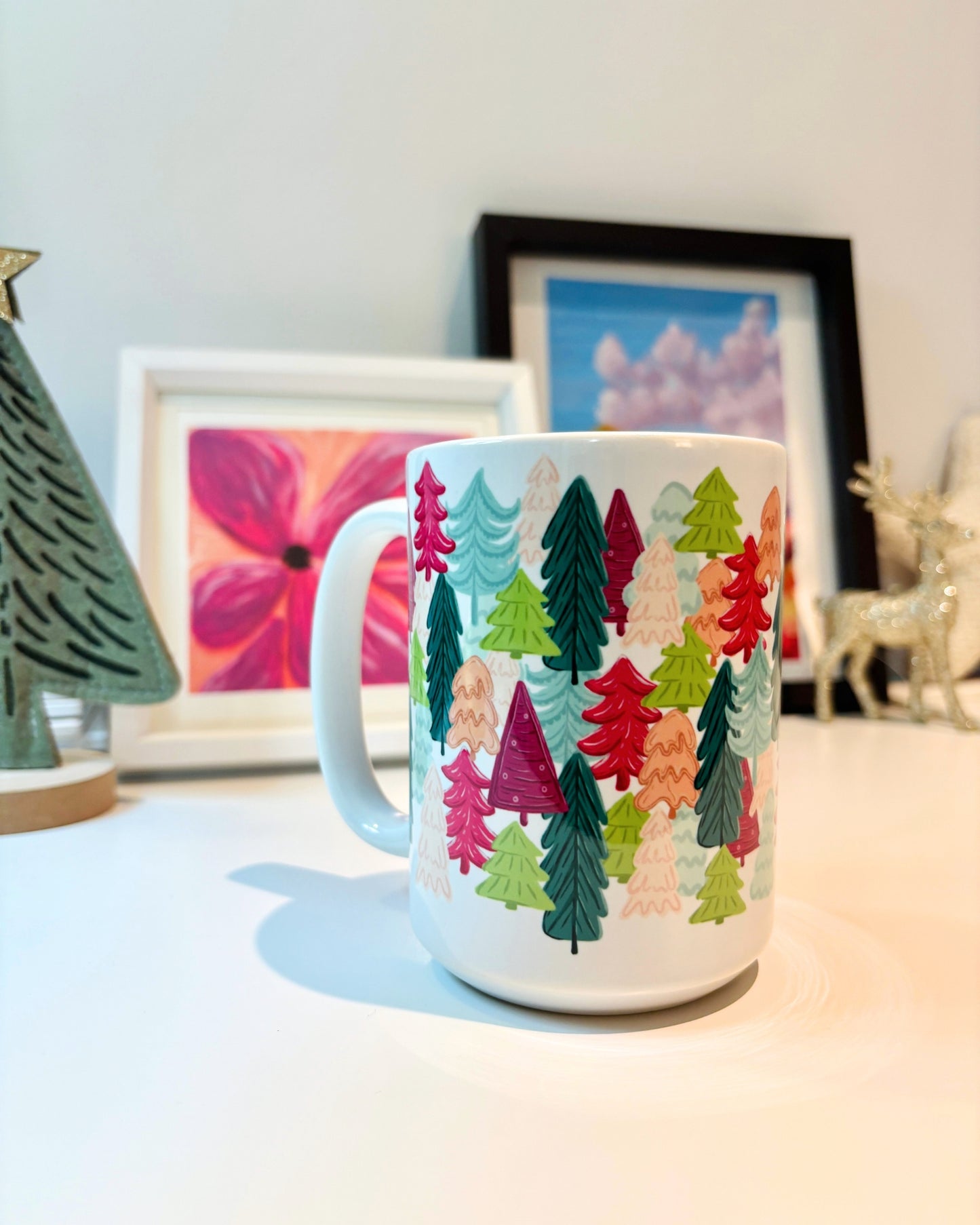 Winter Trees - 15oz Ceramic Mug