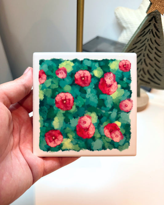 Cherish More - Ceramic Coaster
